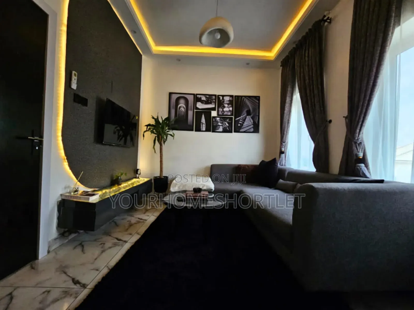 1 Bedroom With Mini Pool and Snooker for Daily,Weekly,Monthly Booking in Airport Road / Ikeja