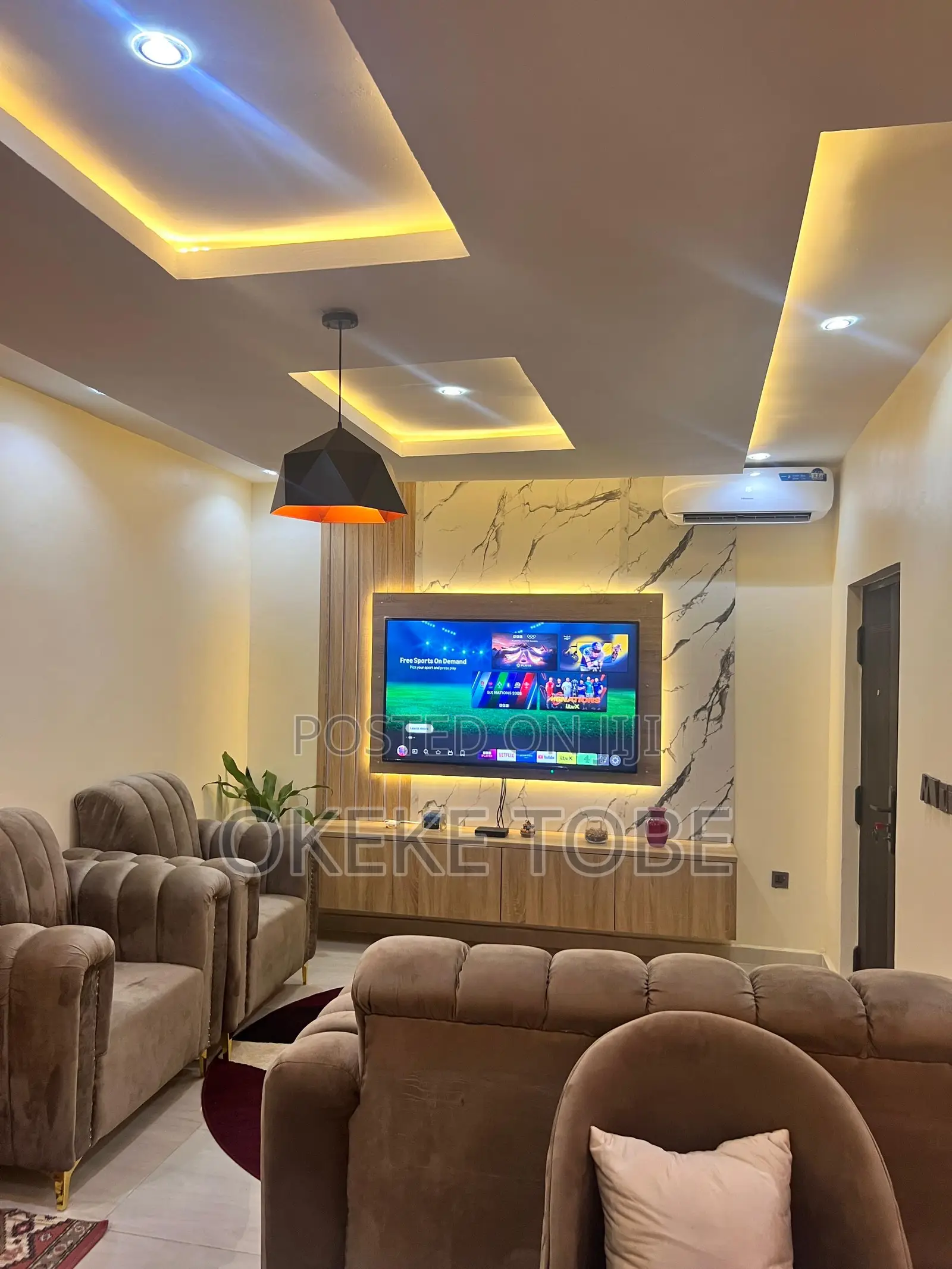 Luxurious 2 Bedroom Apartment Shortlet Ikeja in Oregun