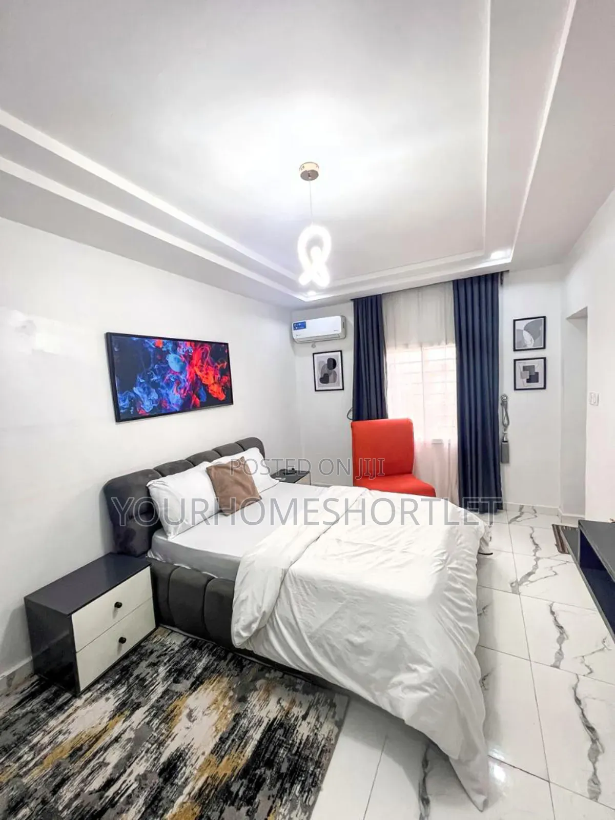 Aesthetic 2 Bedrooms With Snooker and Lounge in Wuye