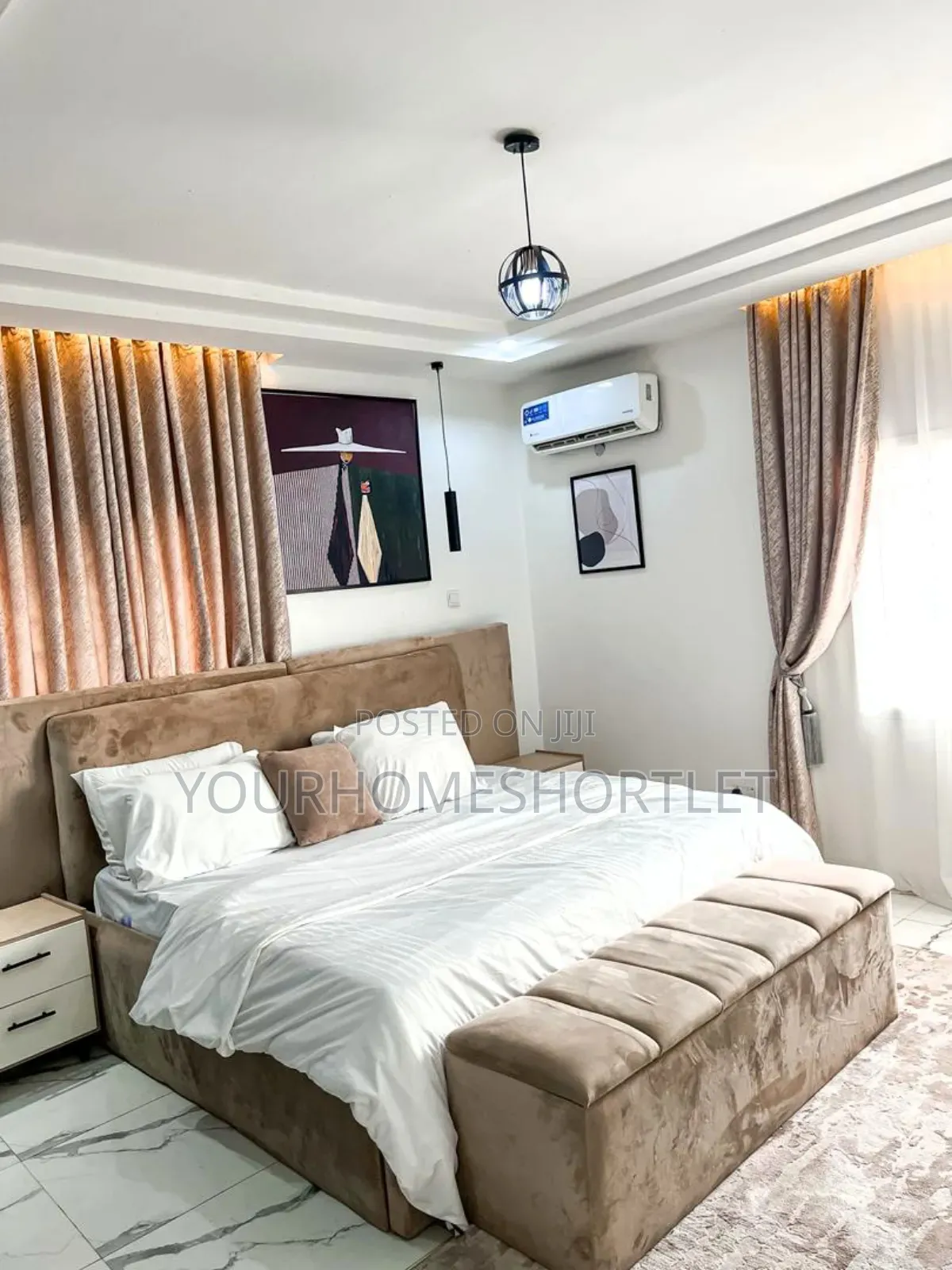 Aesthetic 2 Bedrooms With Snooker and Lounge in Wuye
