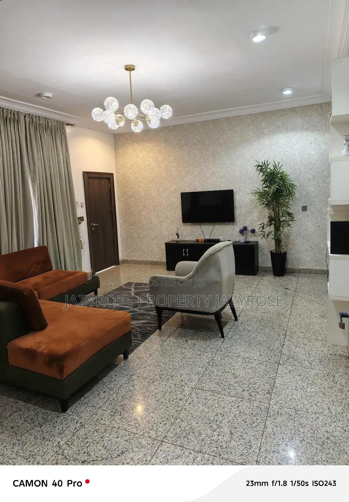 2 Bedroom Serviced Apartment in Guzape District
