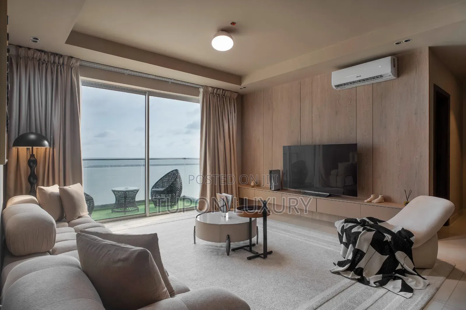 2/3 Ocean View Apartment on the 12th Floor With Ps5, Pool, Gym E.T.C in Victoria Island