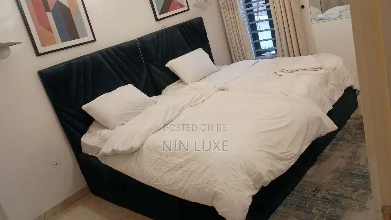 A Tastefully Furnished Masters Bedroom in a Shared Apartment in Lekki Phase 2