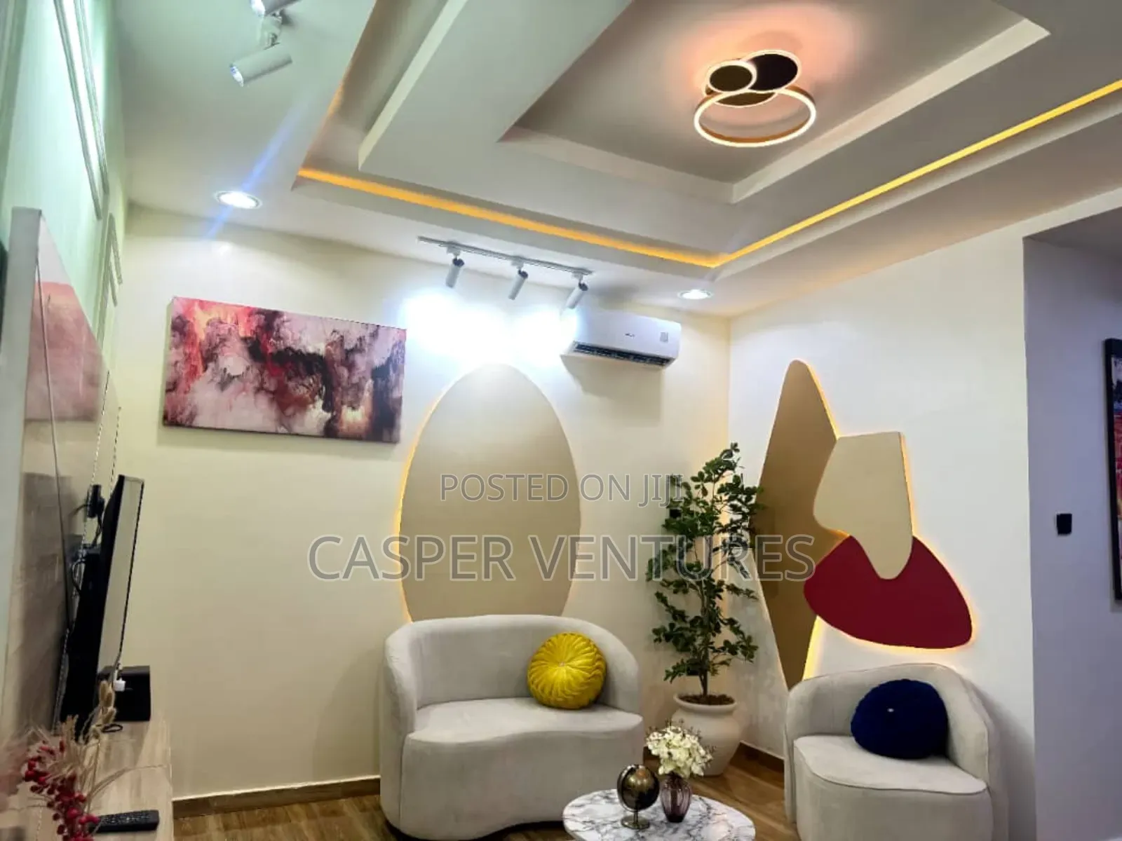 Furnished Serviced 1bed Monthly in Ikate
