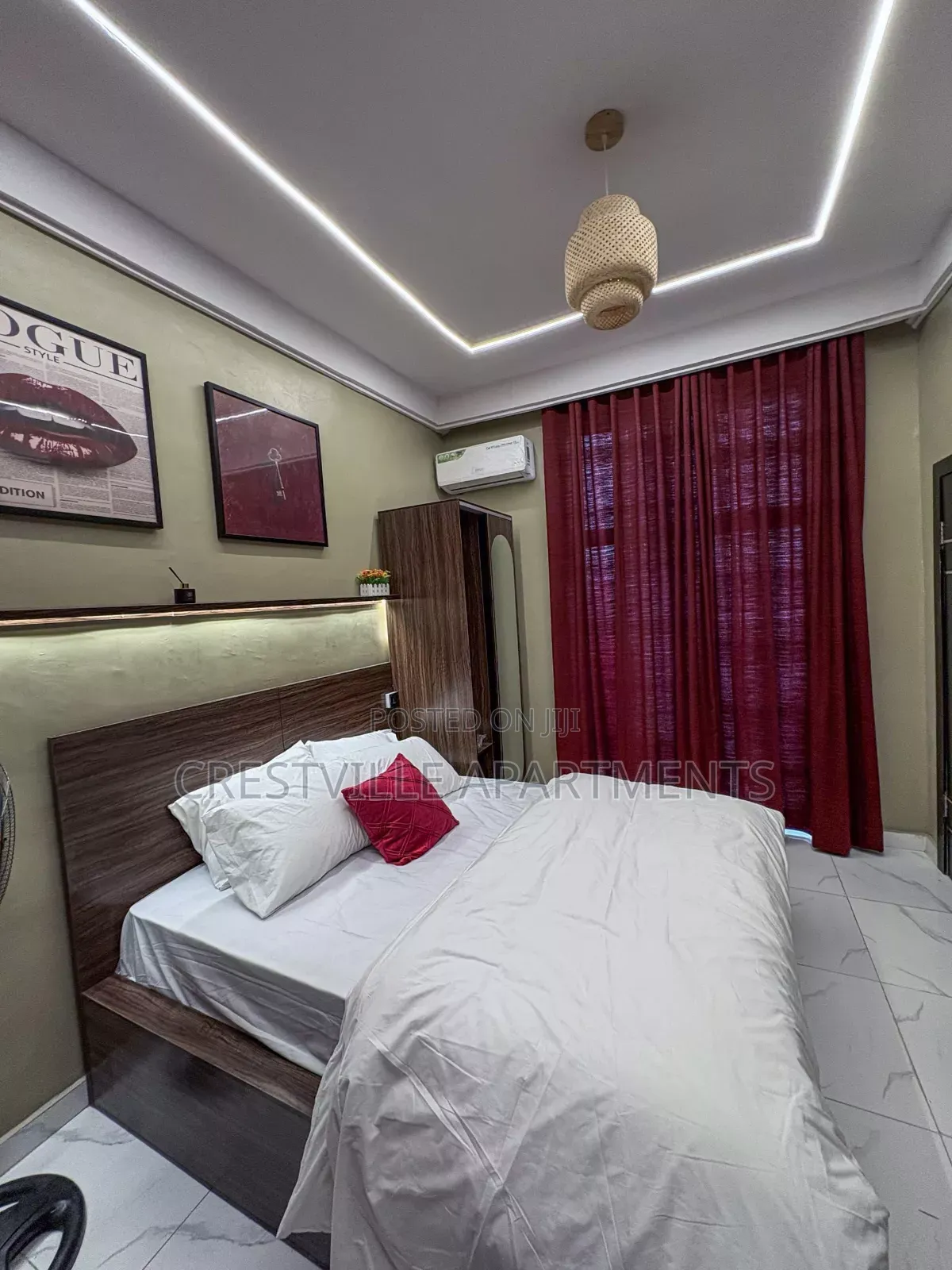 Studio Apartment in Surulere With Personal Balcony in Lawanson