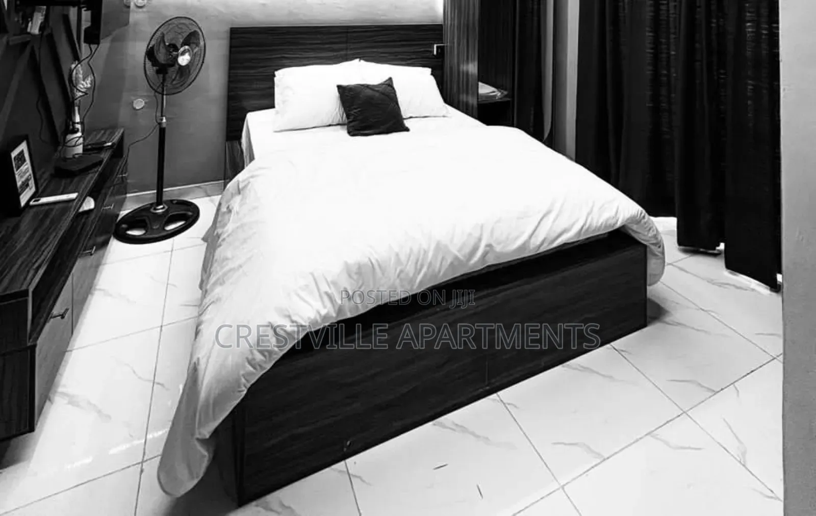 Studio Apartment in Surulere With Personal Balcony in Lawanson