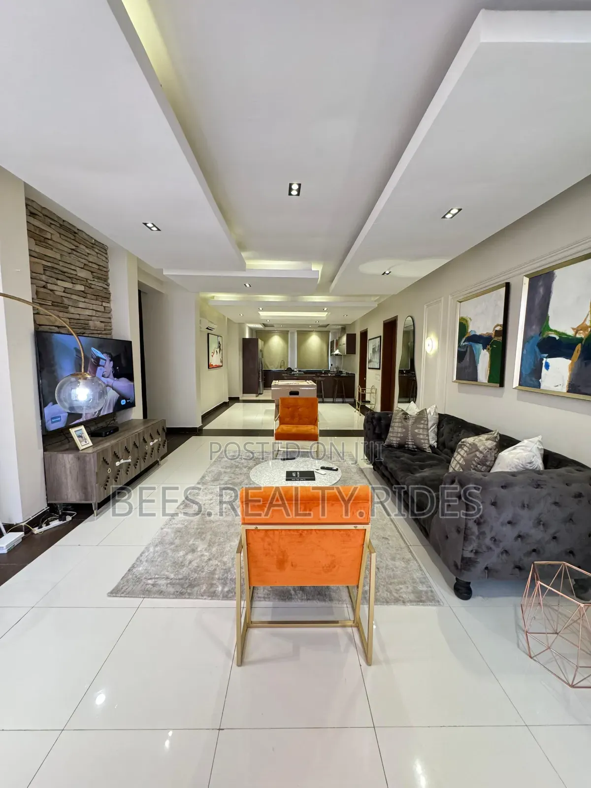2 Bedroom Penthouse With a Pool, Snooker Board and Gym in Victoria Island Extension