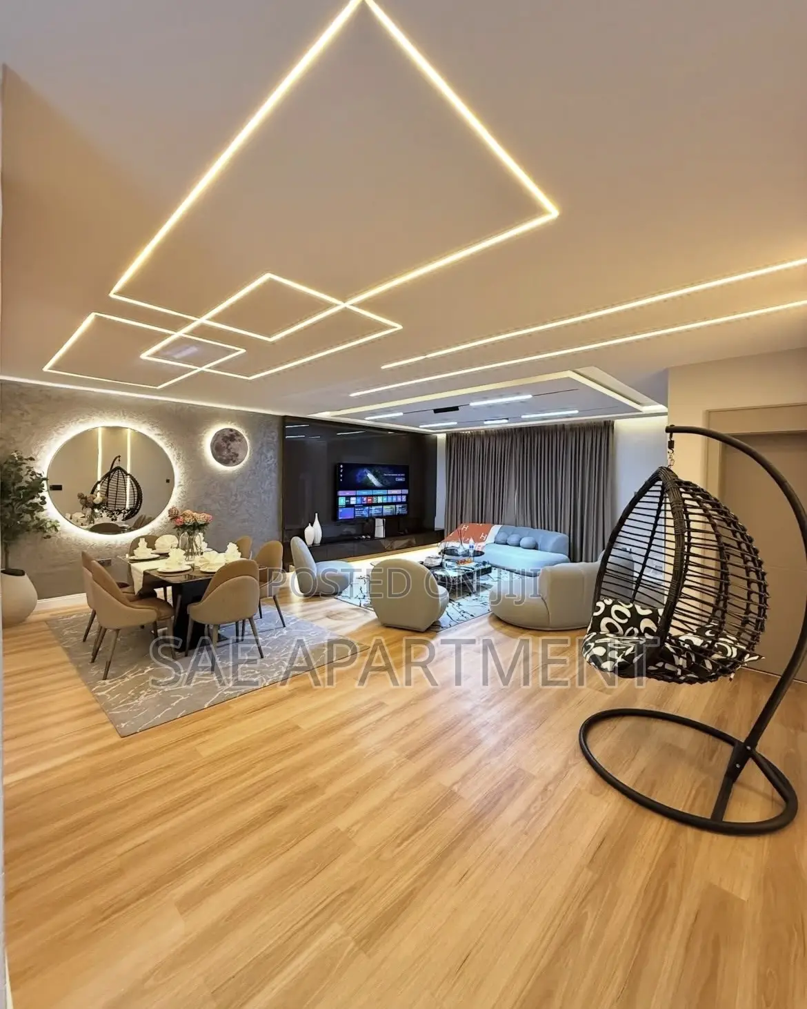 Demure Three Bedroom Apartment, Jahi Abuja in Jahi