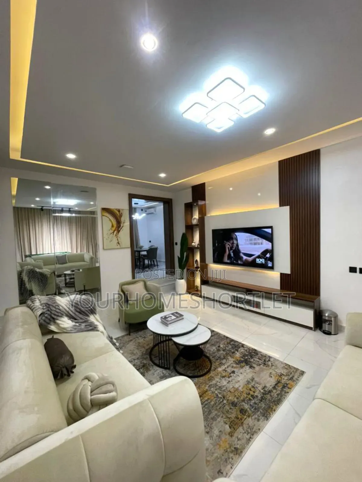 4 Units of 3 Bedroom Apartment With Snooker in Life Camp