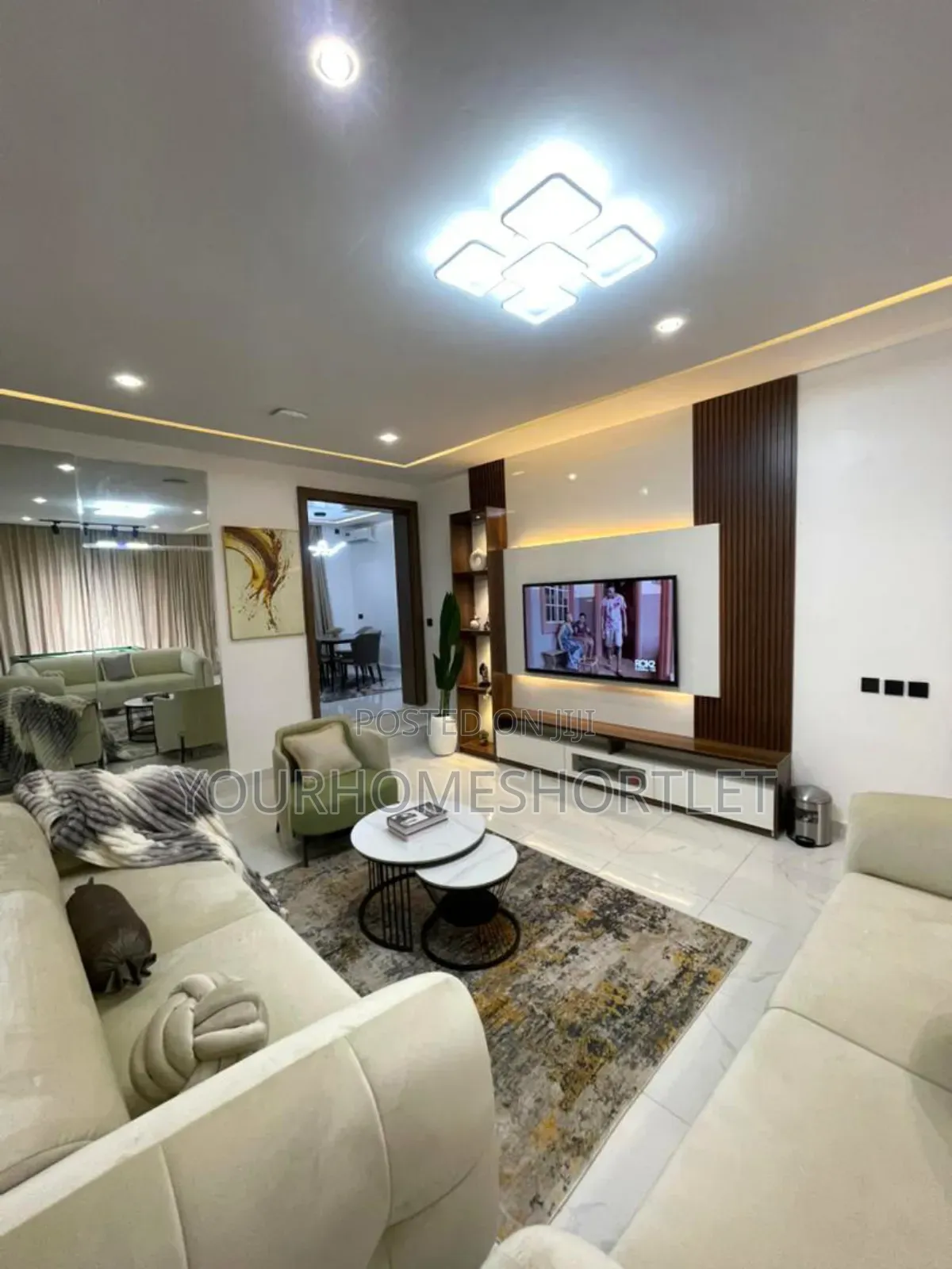 4 Units of 3 Bedroom Apartment With Snooker in Life Camp