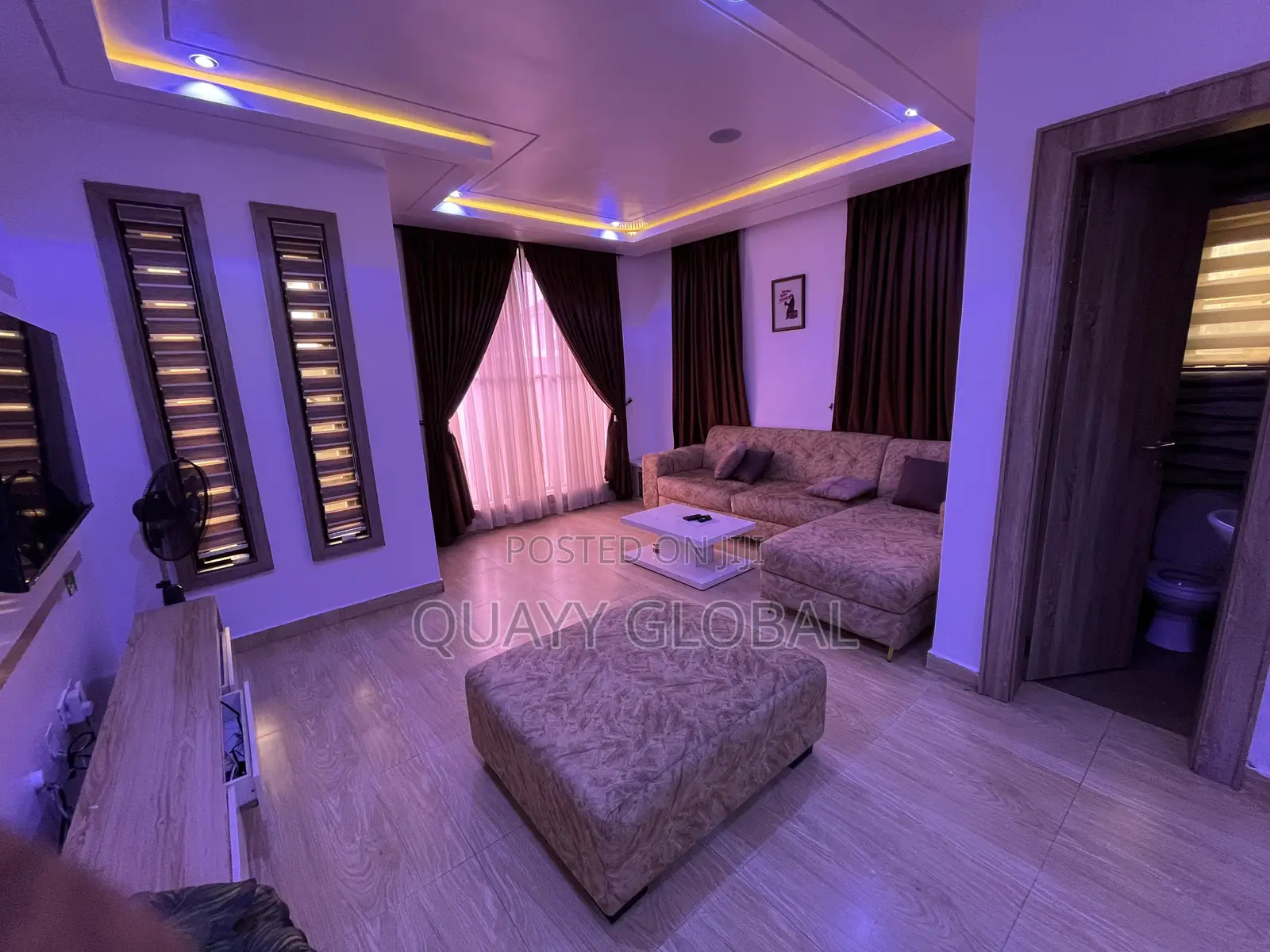 Tastefully Furnished One Bedroom Apartment on Rockville Estate, Dawaki in Dawaki