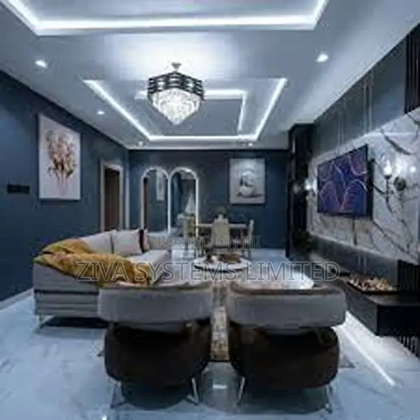 Luxury 3 Bedroom Apartment With Balconies, and Air Hockey in Katampe Extension