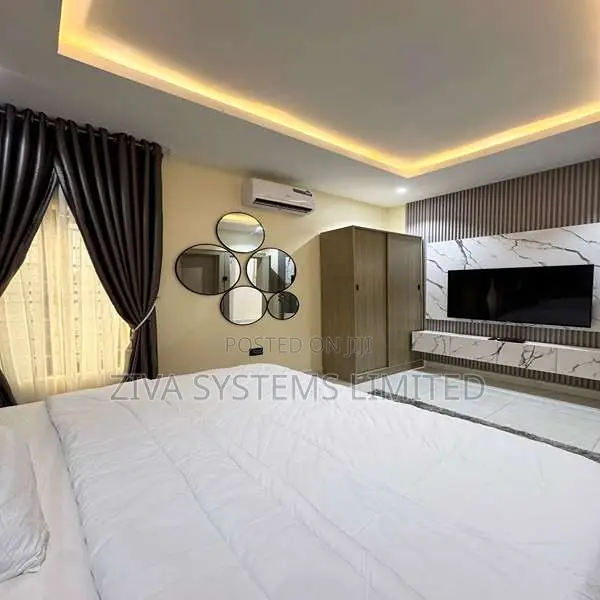 Luxury 3 Bedroom Apartment With Balconies, and Air Hockey in Katampe Extension