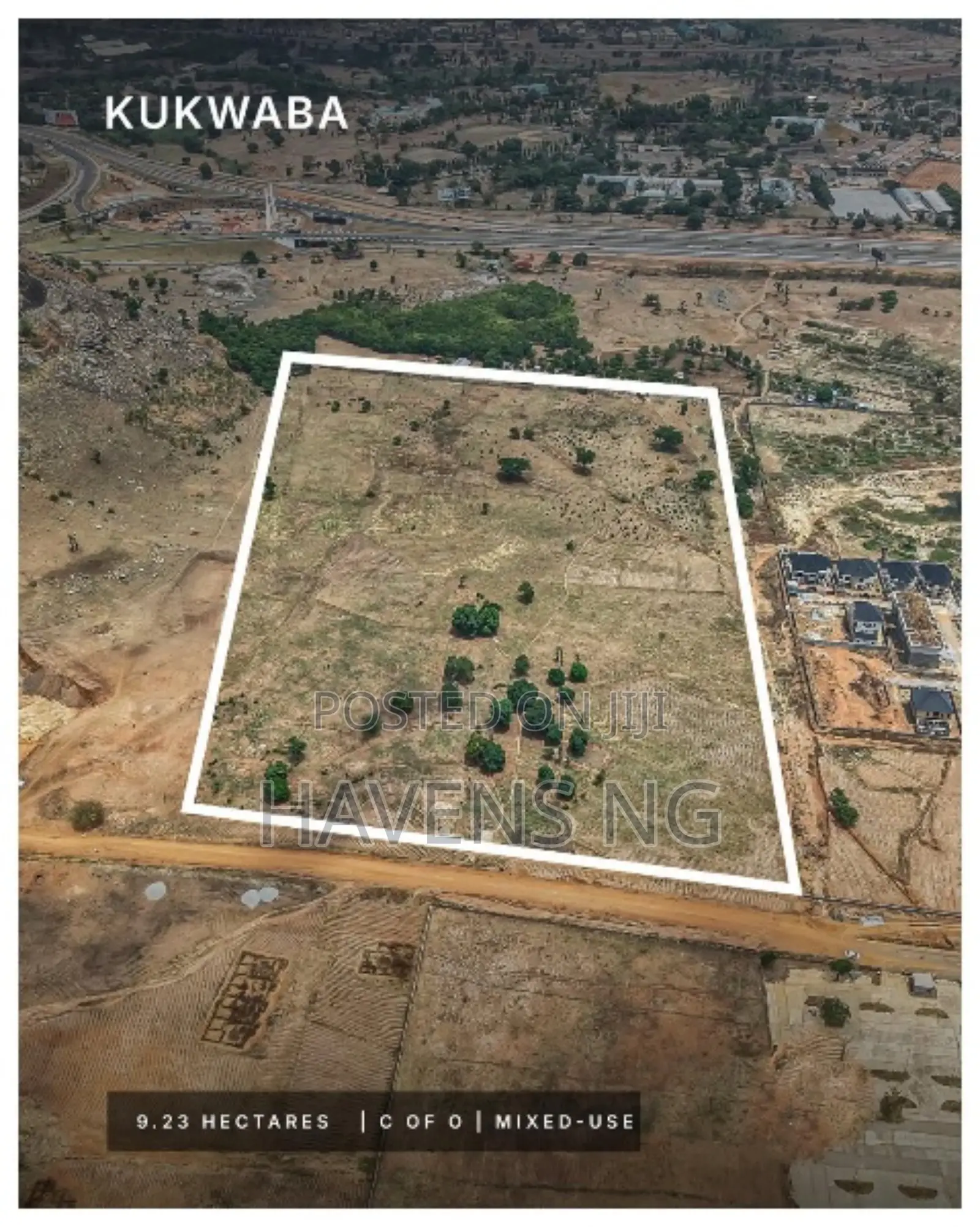9.23 Hectares in Kubwa
