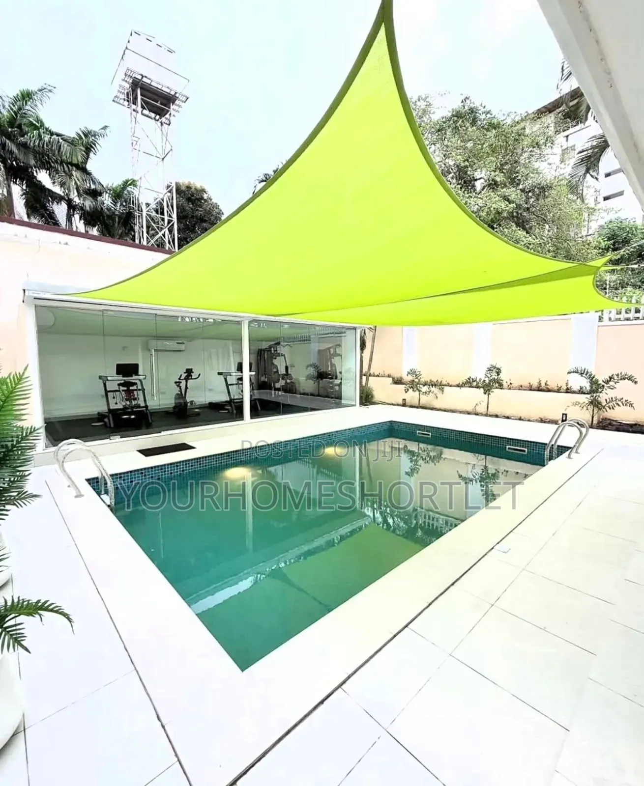 Fully Aesthetic Luxury 1 Bedroom With Swimming Pool and Gym in Maitama
