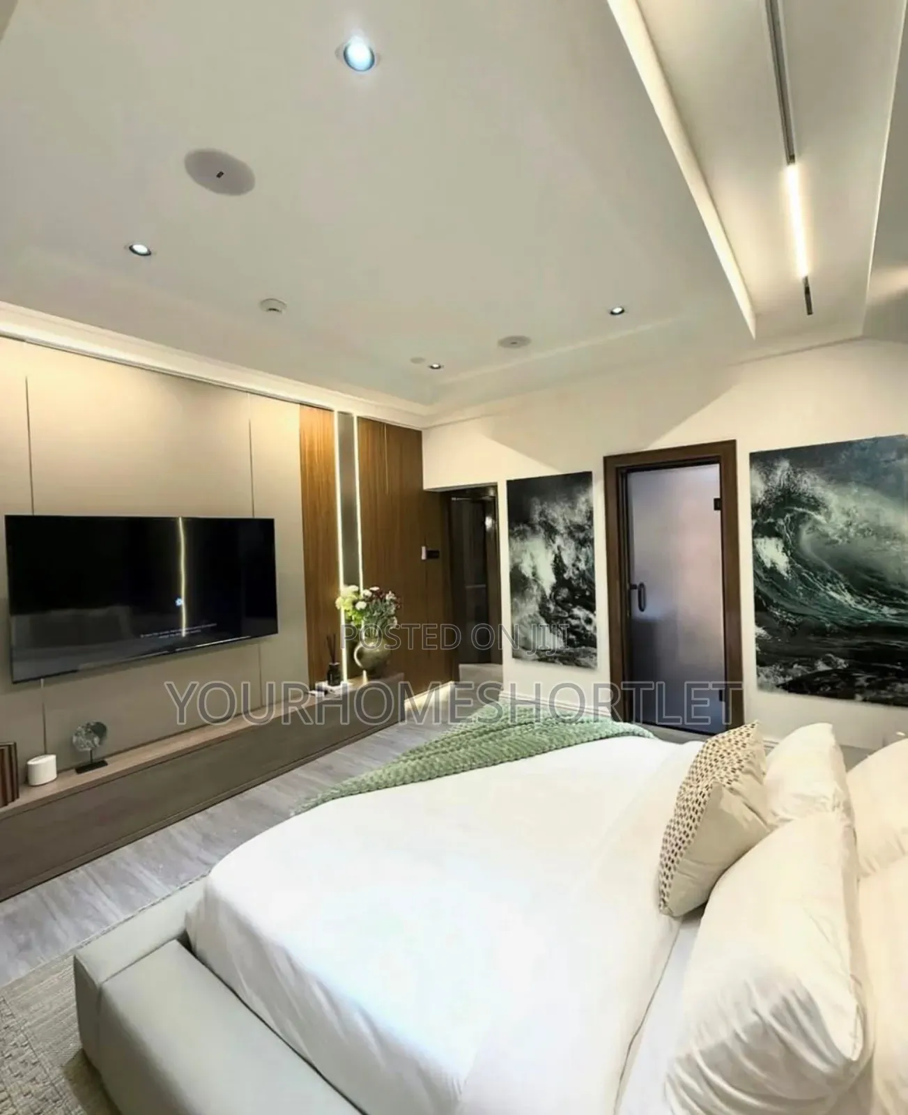 Fully Aesthetic Luxury 1 Bedroom With Swimming Pool and Gym in Maitama