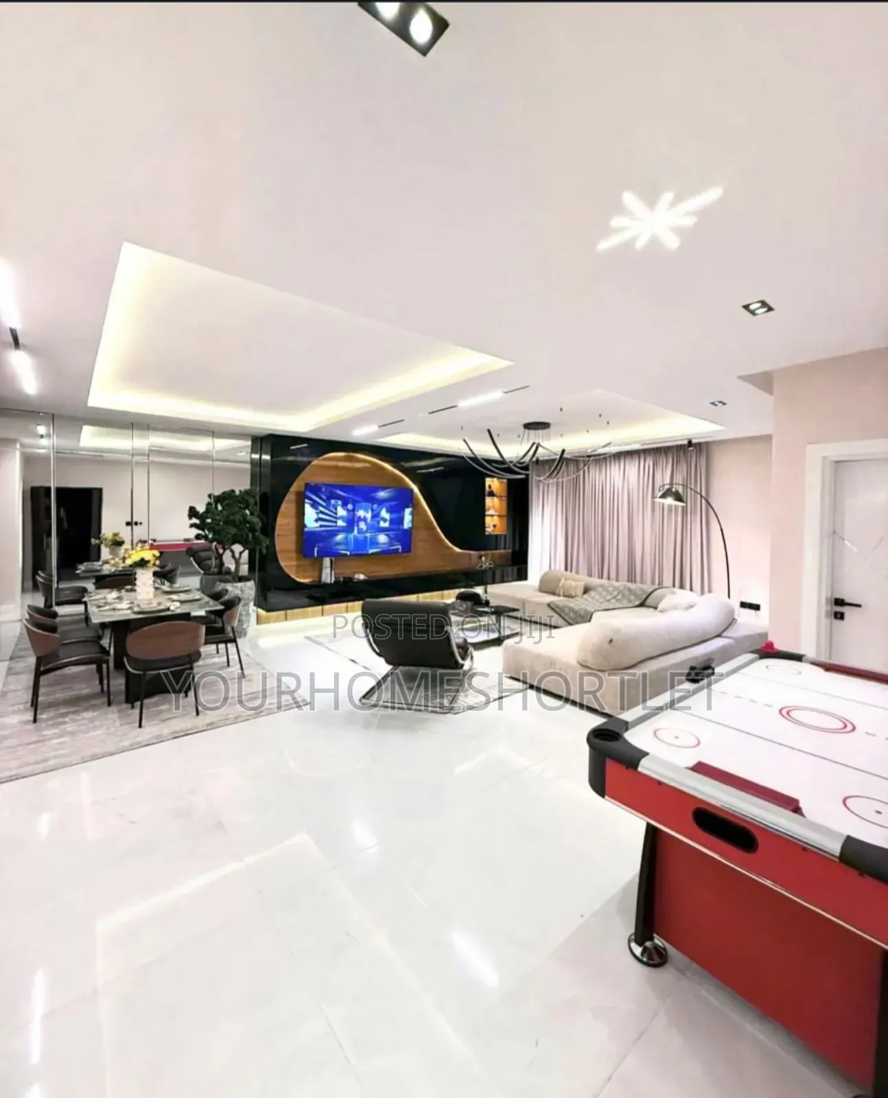 Luxury 3 Bedroom With Ps5 and Table Tennis in Jahi