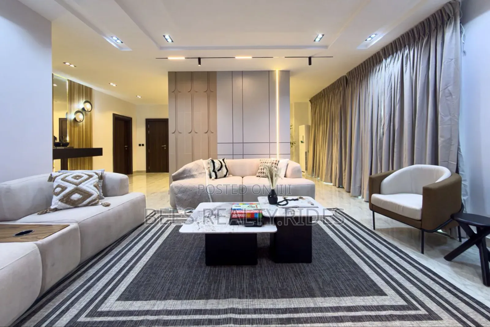 Newly Launched 4 Bedroom Smart Home With Ps5, Pool, Gym 3 Balconies in Ikoyi S.W