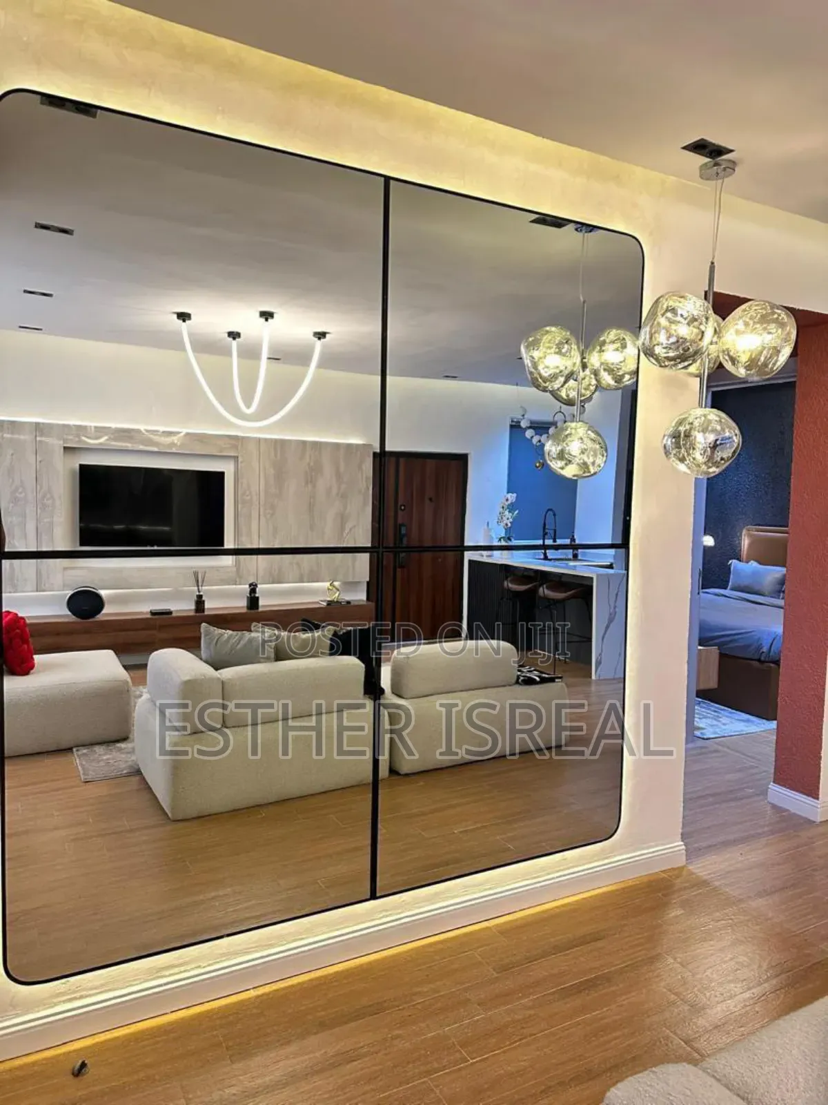 Mirror 2 Bedroom Apartment Ikate in Ikate