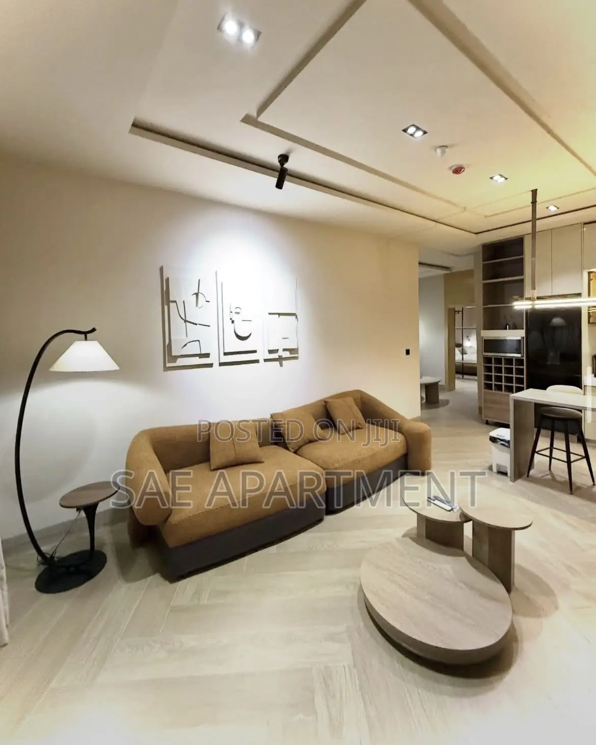Beige Two Bedroom Apartment, Asokoro Abuja in Asokoro