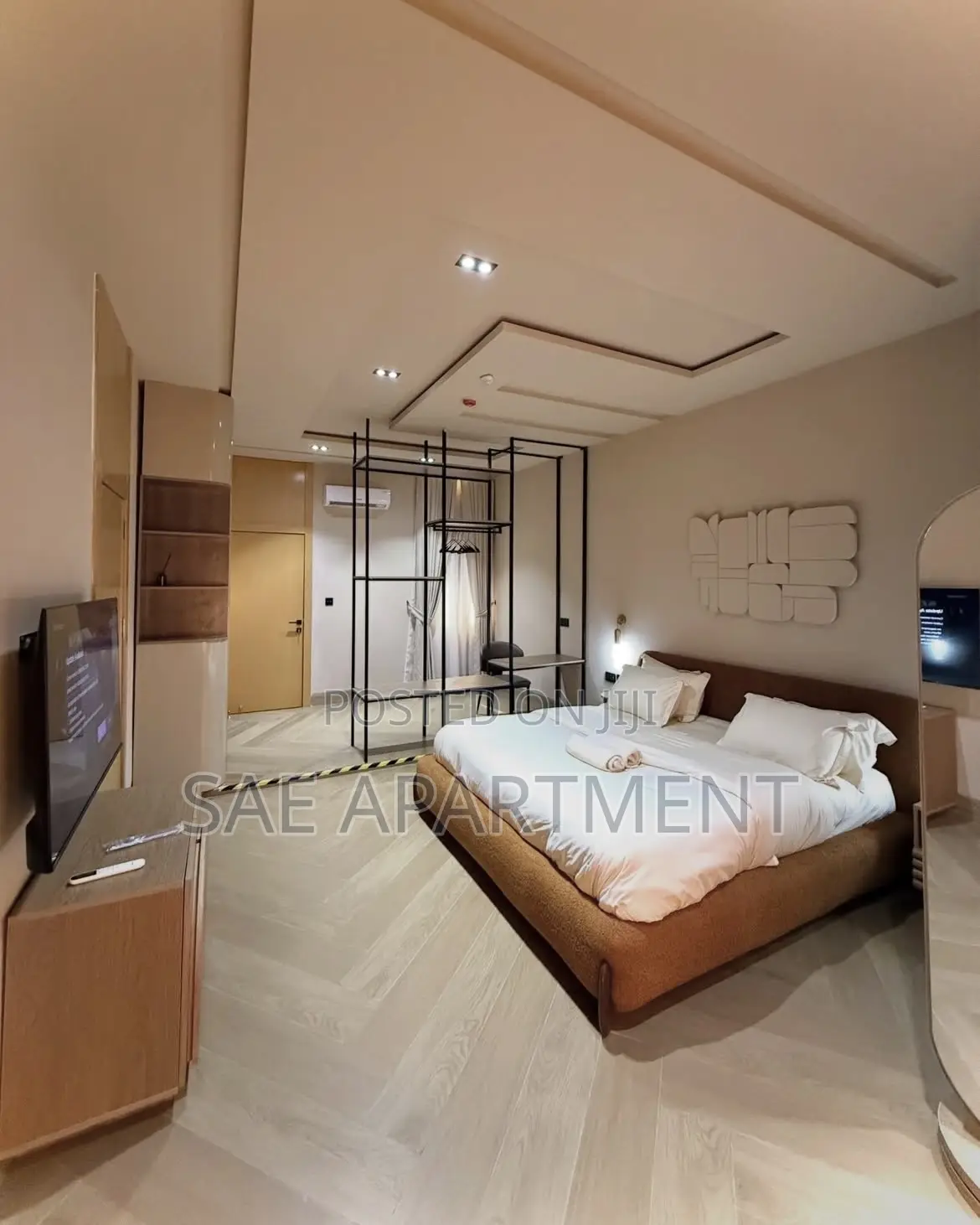 Beige Two Bedroom Apartment, Asokoro Abuja in Asokoro
