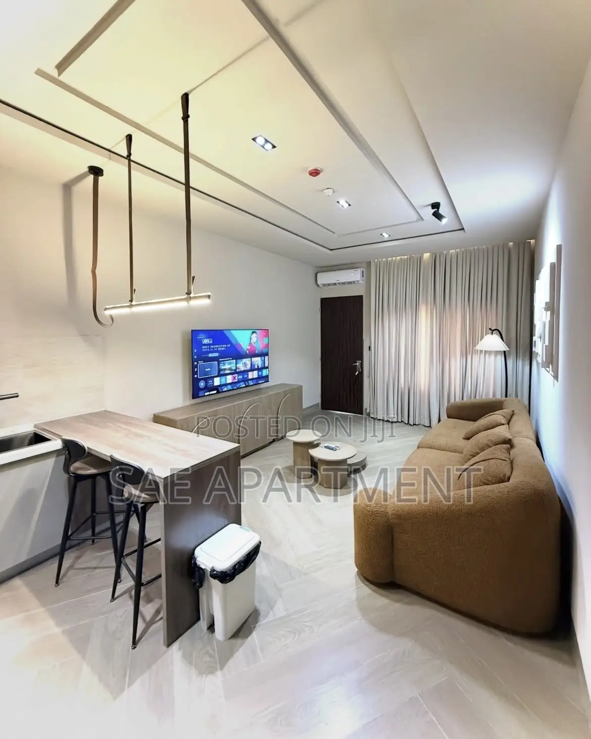 Beige Two Bedroom Apartment, Asokoro Abuja in Asokoro