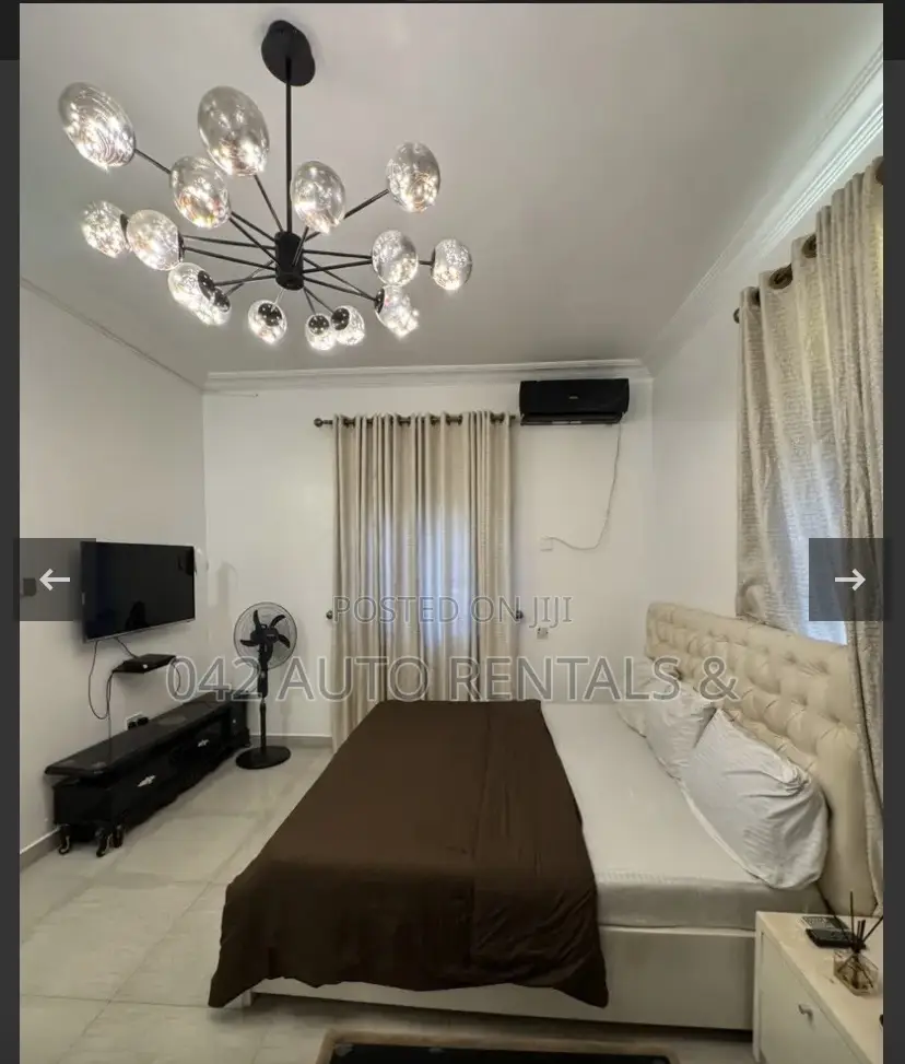 1 Bedroom Shortlet Apartment in Wuye With Ps5 in Wuye