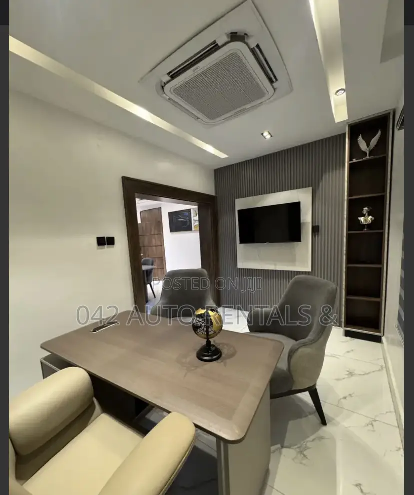 1 Bedroom in Asokoro With Pool, Gym, 24/7, Home Office Office Hall in Asokoro