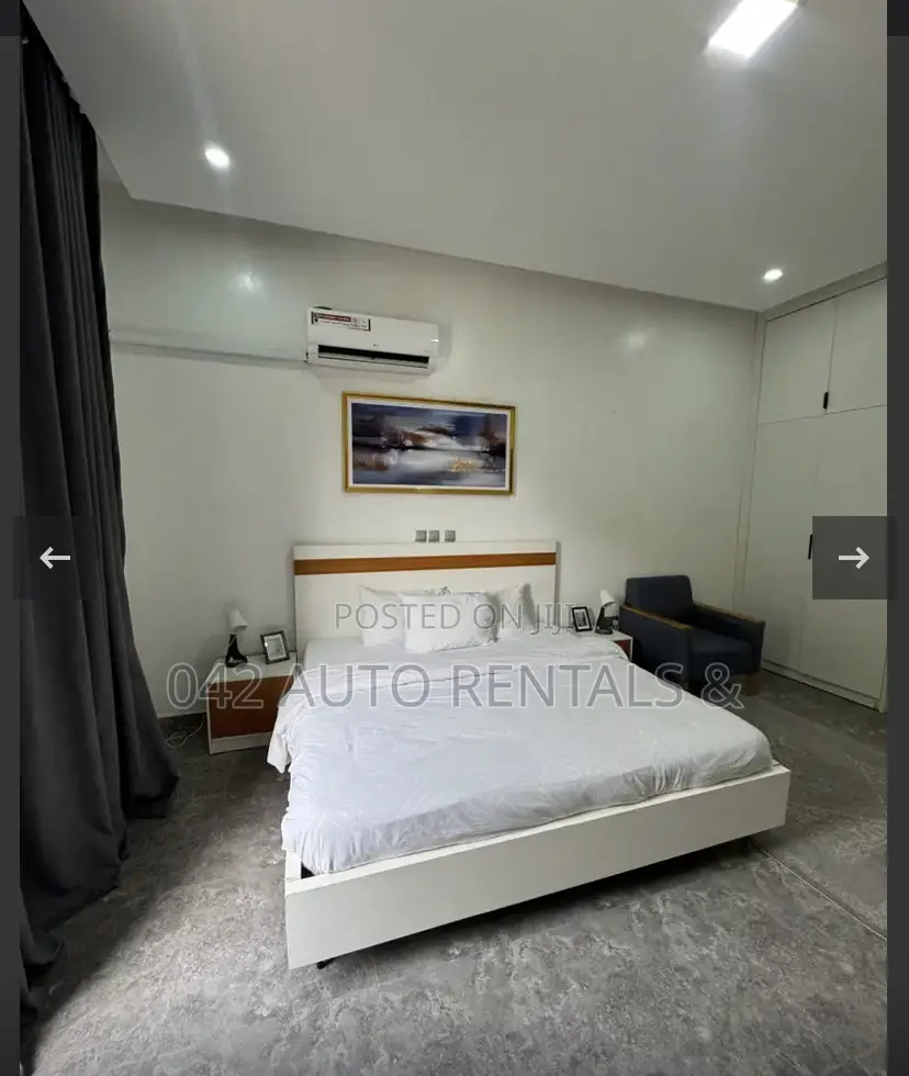1 Bedroom Apartment in Maitama With 24/7 A.C Lawn Tennis in Maitama