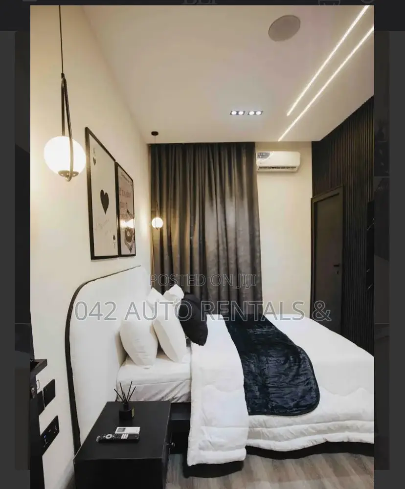 1 Bedroom Smart Apartment in Wuye With 24/7 Bedroom A.C Alexa in Wuye