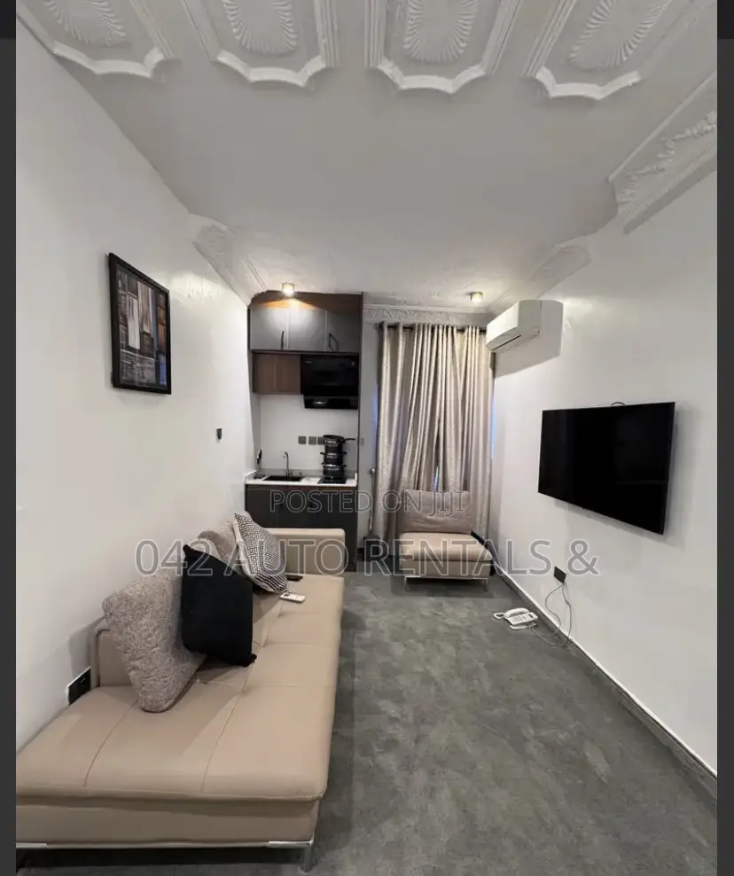 1 Bedroom Apartment in Asokoro With 24/7 A.C in Asokoro