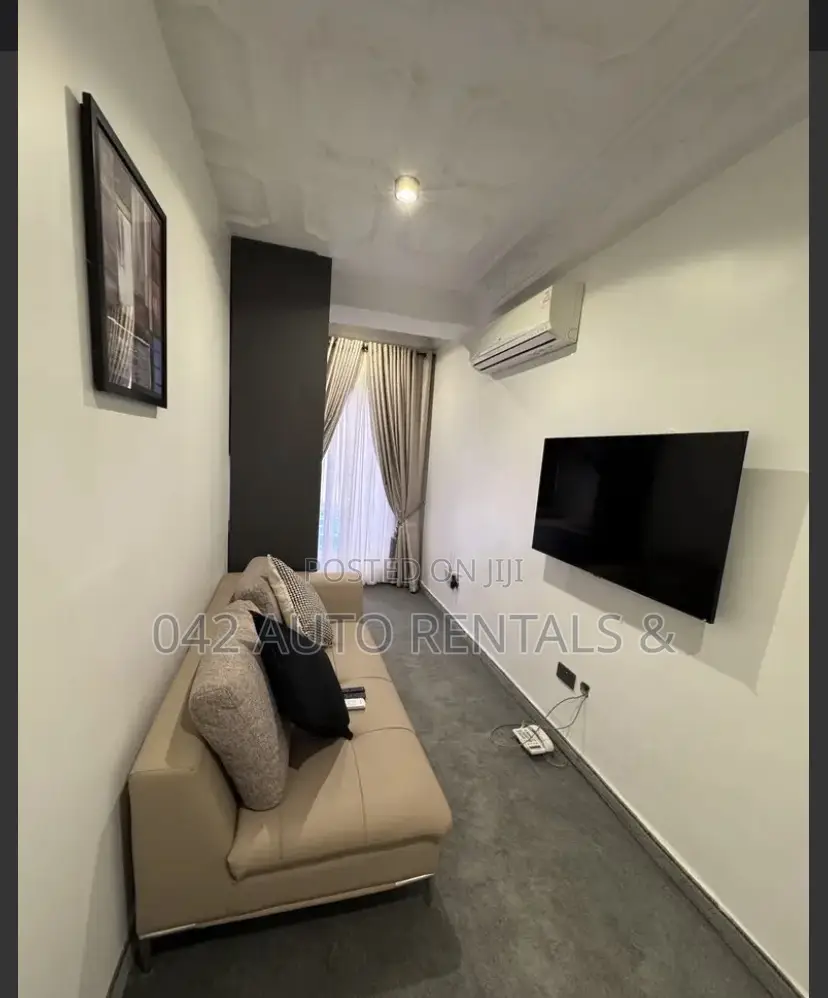 1 Bedroom Apartment in Asokoro With 24/7 A.C Bathtub in Asokoro