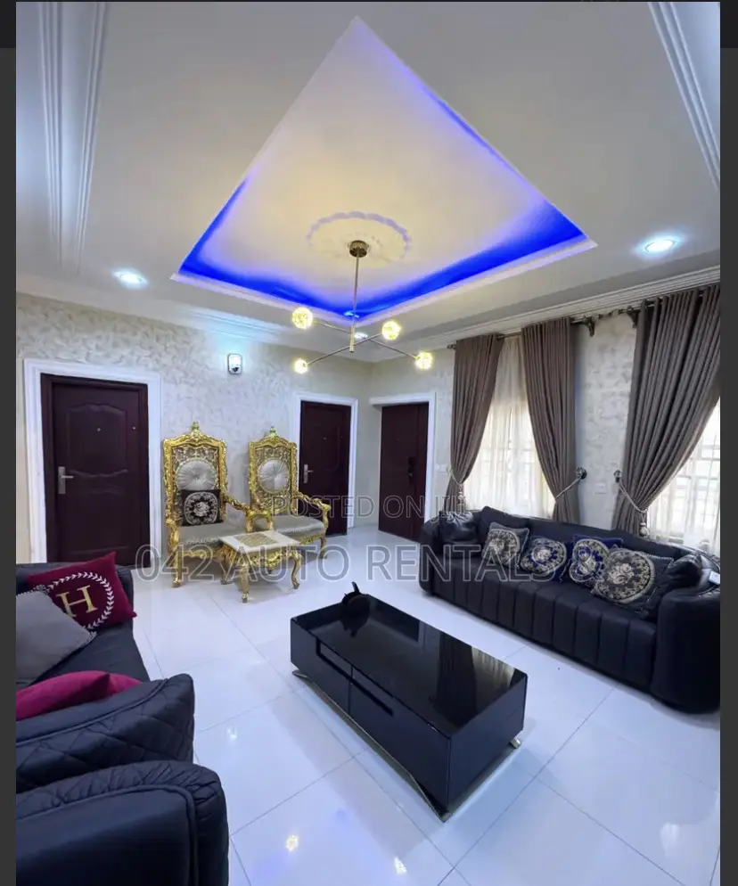 2 Bedroom Apartment With 24/7 A.C in Wuse 2 Around Furniture House in Wuse 2