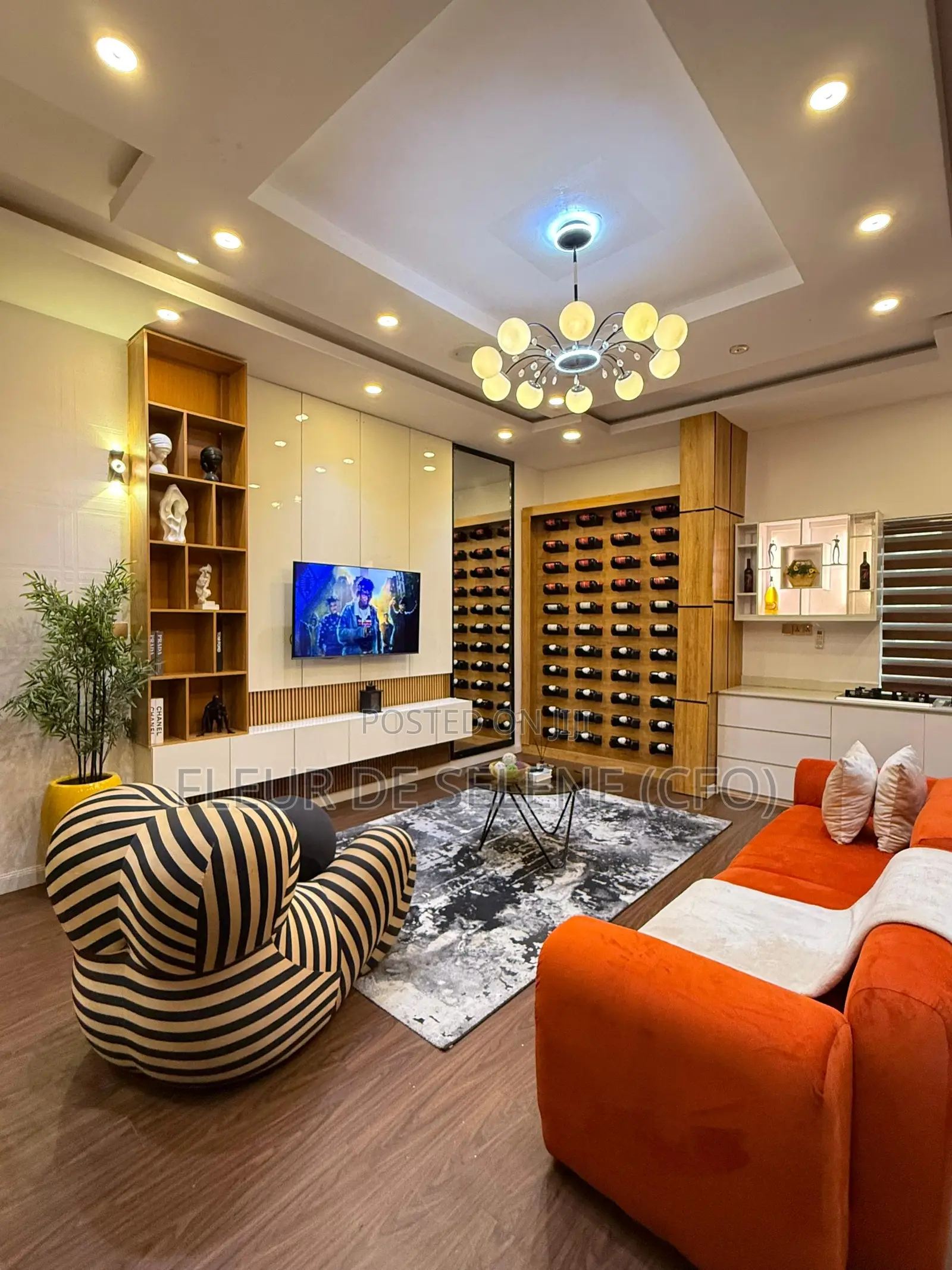 Relaxing One Bedroom Apartment in Chevron