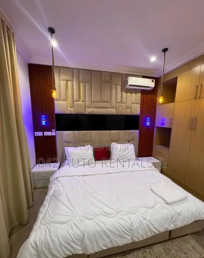 2 Bedroom Apartment With Starlink Wi-Fi 24/7 A.C in Lifecamp in Jahi