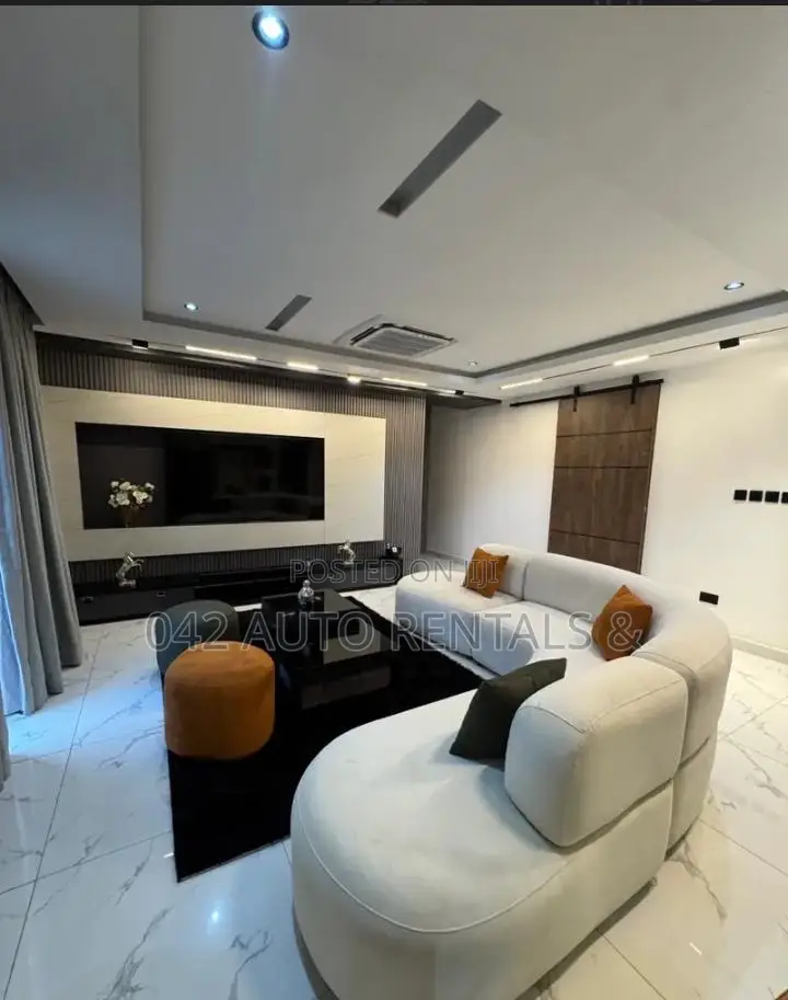 3 Bedroom in Asokoro With Pool, Gym, 24/7, Home Office Office Hall in Asokoro