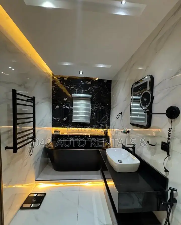 3 Bedroom in Asokoro With Pool, Gym, 24/7, Home Office Office Hall in Asokoro