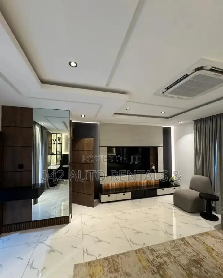 3 Bedroom in Asokoro With Pool, Gym, 24/7, Home Office Office Hall in Asokoro
