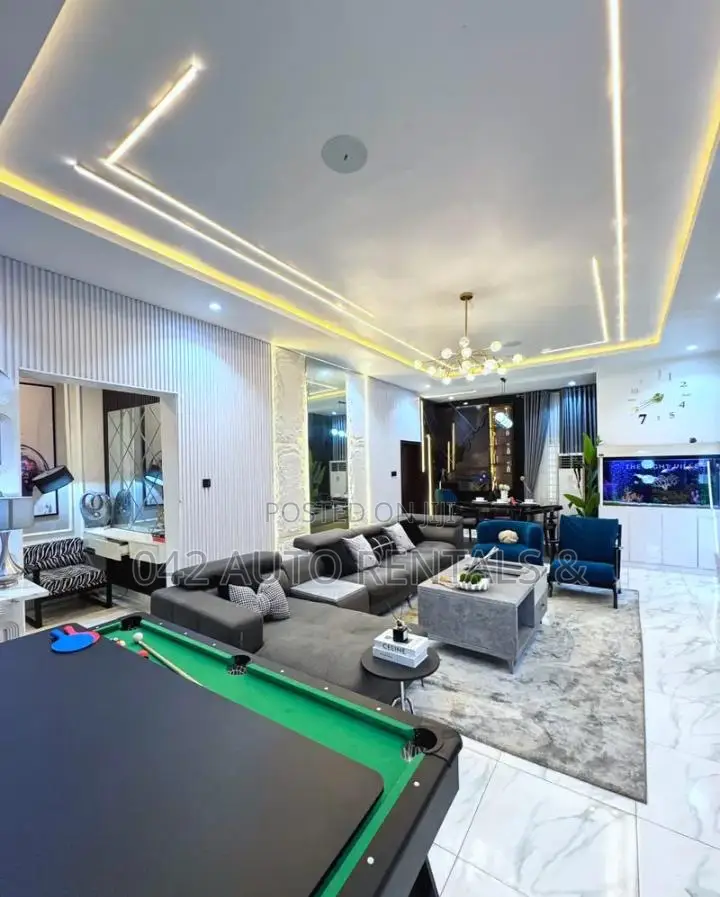 3 Bedroom With Ps5, Aquaruim, Snooker and Table Tennis in Katampe in Katampe (Main)