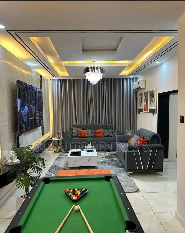 4 Bedroom Duplex in With Ps5 5, Snooker,Tennis and Pool in Wuse 2 in Wuse 2