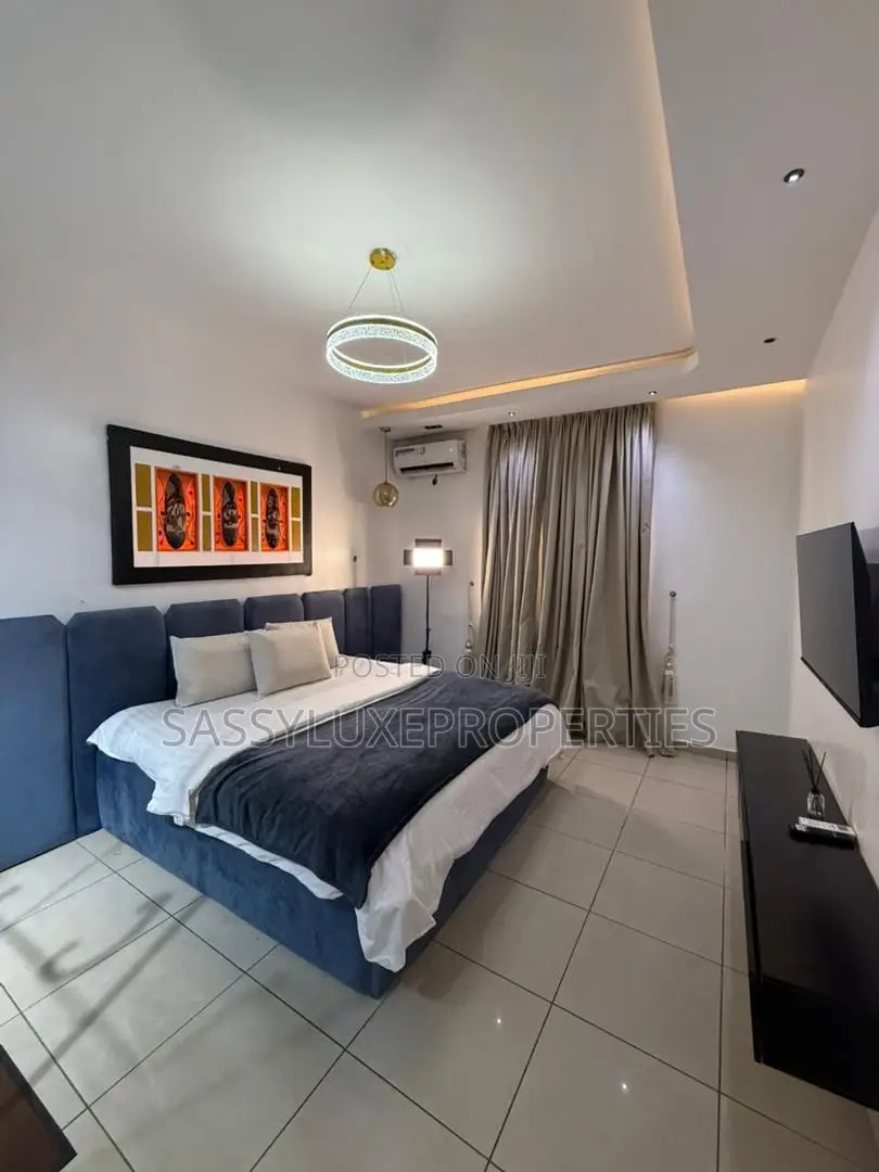 2 Bedroom Apartment With Gym Bathtub in Osapa london