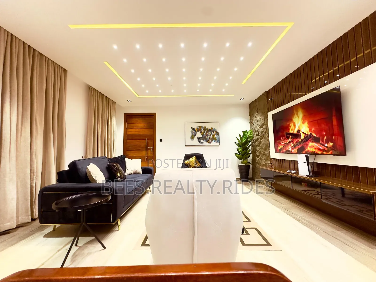 Spacious 3 Bedroom Apartment With a Ps5 in Ikeja GRA