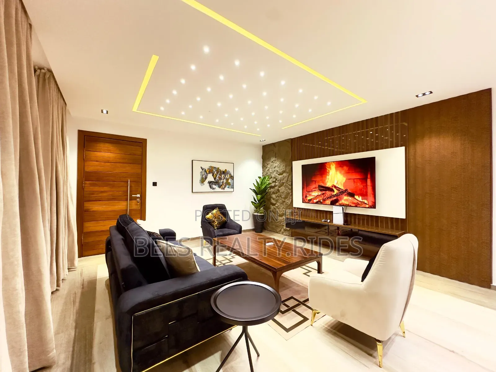 Spacious 3 Bedroom Apartment With a Ps5 in Ikeja GRA