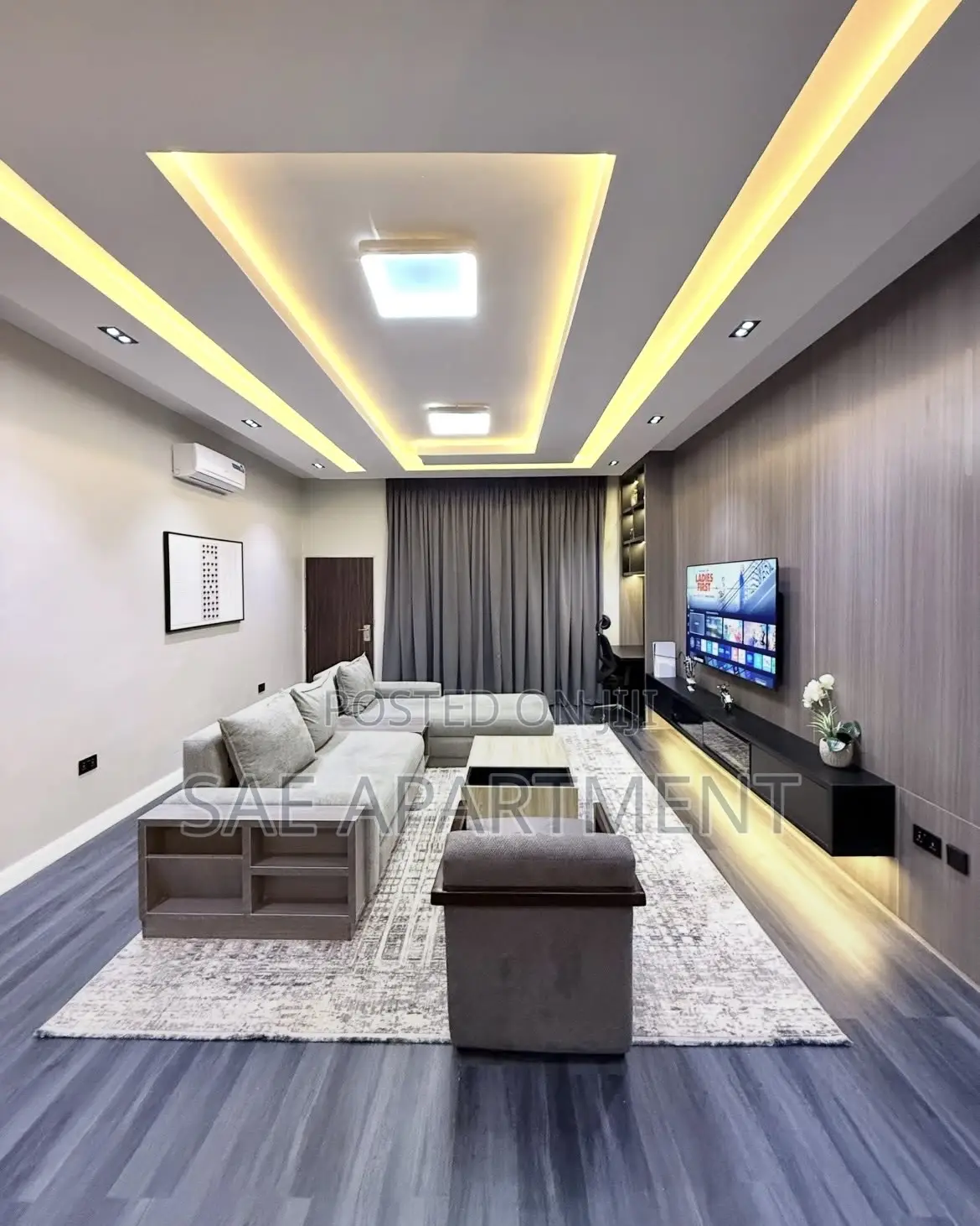 Adorned Two Bedroom Apartment, Wuye Abuja in Wuye