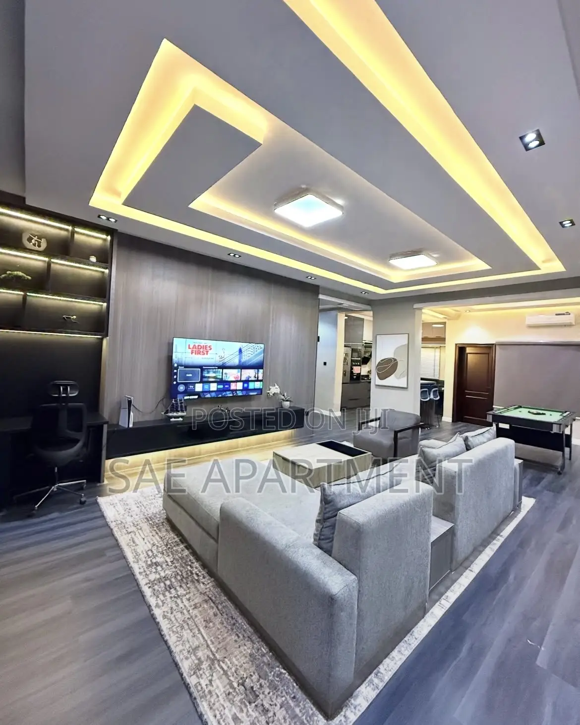 Adorned Two Bedroom Apartment, Wuye Abuja in Wuye