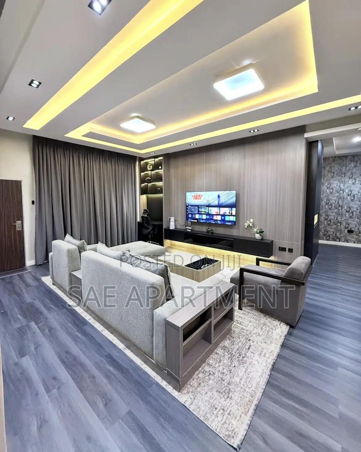 Adorned Two Bedroom Apartment, Wuye Abuja in Wuye