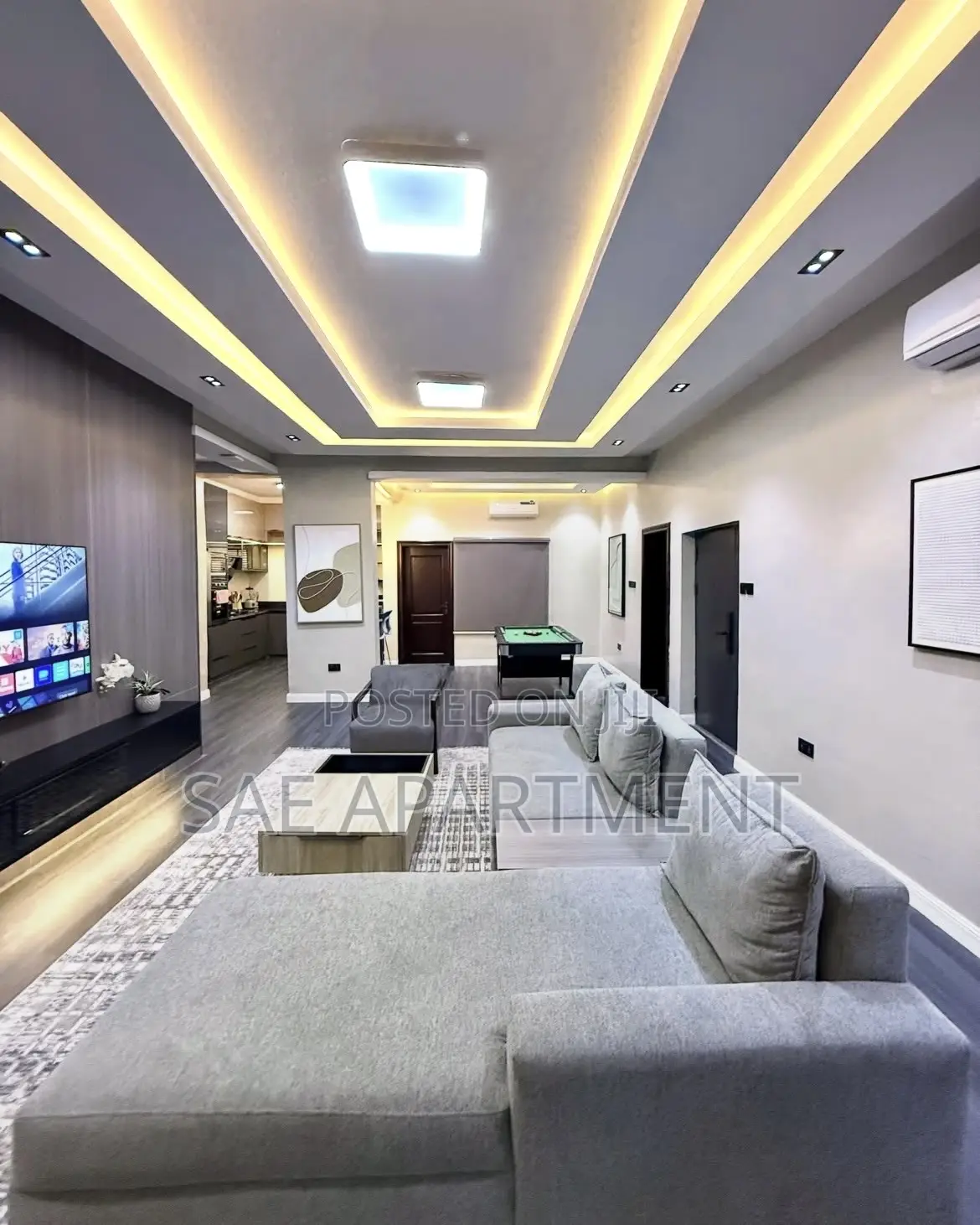 Adorned Two Bedroom Apartment, Wuye Abuja in Wuye
