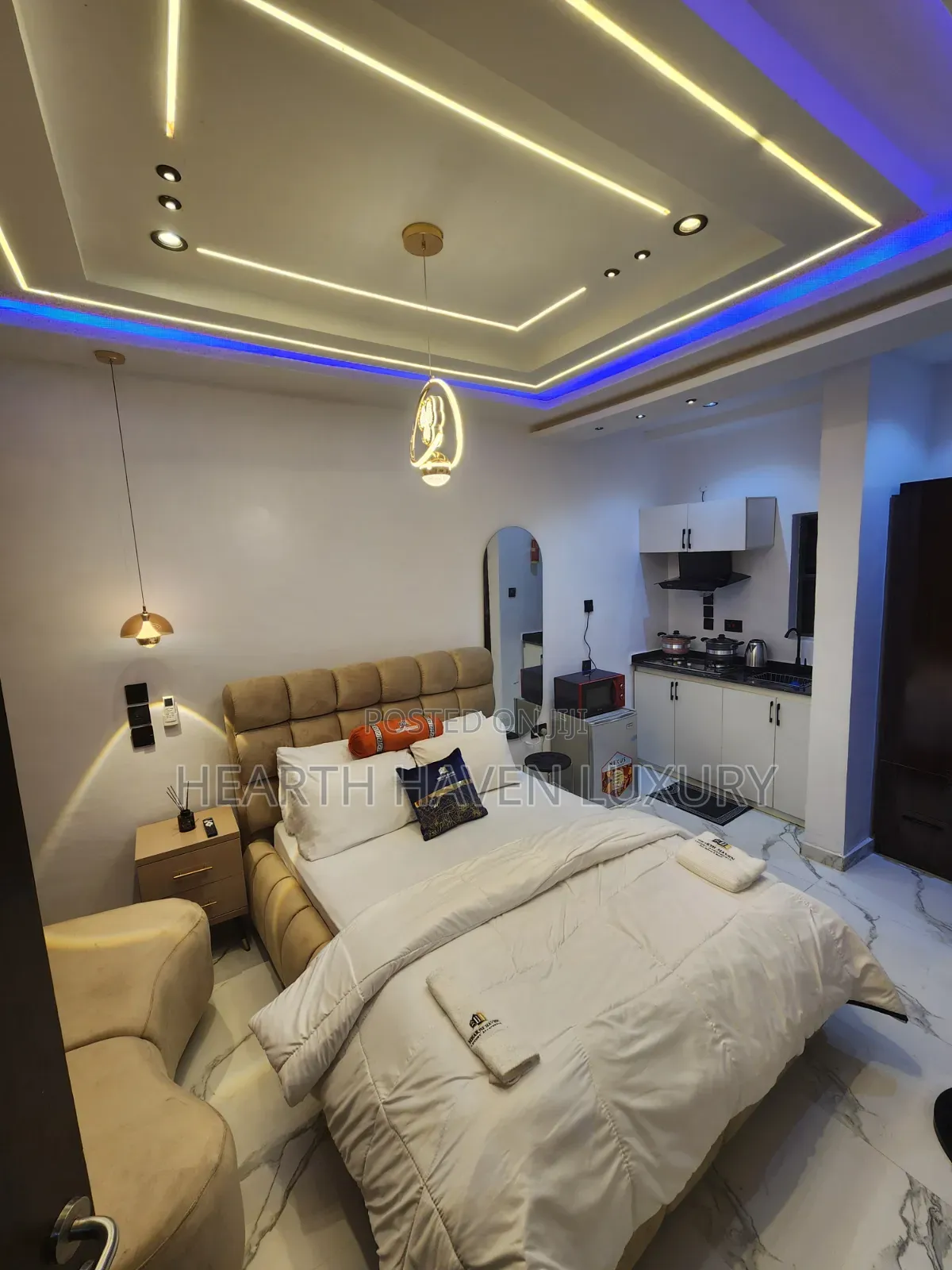 Studio Apartment at Hearth Haven Luxury Apartment in Akala Express