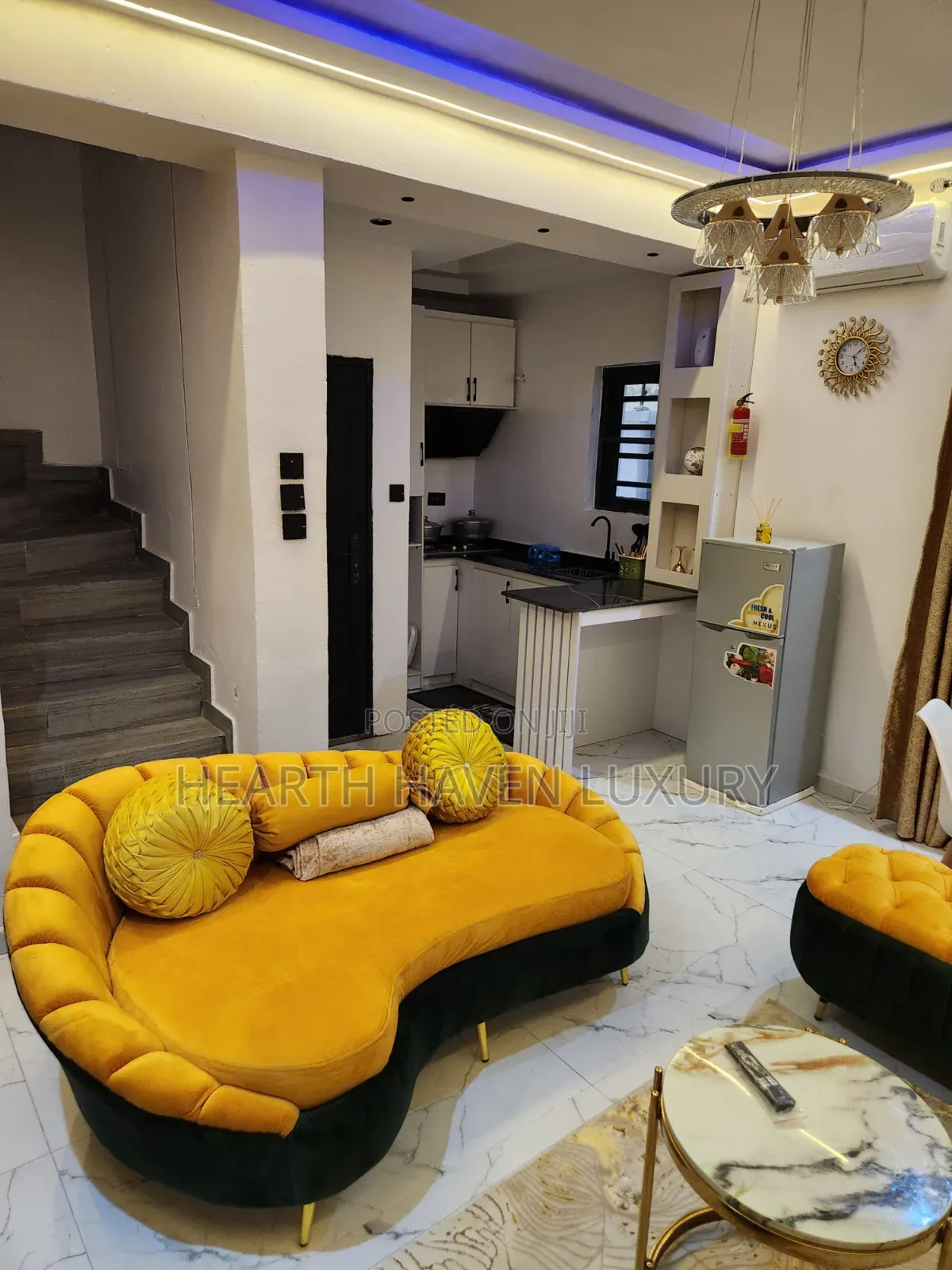 One-Bedroom Duplex Penthouse Apartment– Hearth Haven Luxury Apartment in Akala Express
