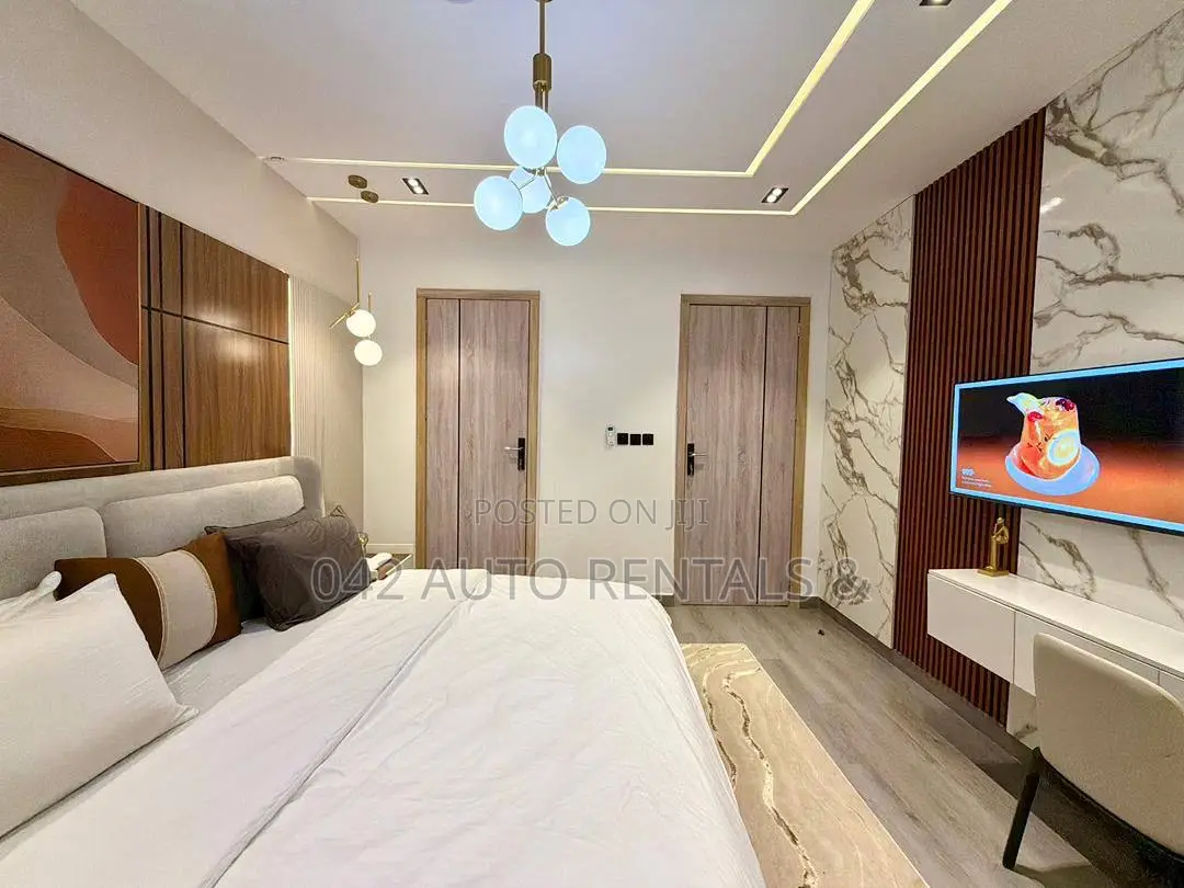 A Brand New Luxury 2 Bedroom With 3 Balconies in Adeniyi Jones